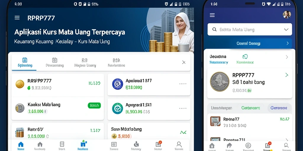 Tampilan antarmuka RPRP777 yang intuitif dan informatif.