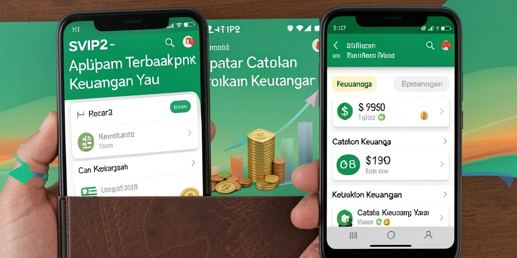 Tampilan antarmuka SVIP2 yang intuitif dan mudah digunakan untuk catatan keuangan.